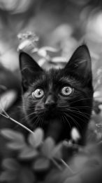 High-Quality Black Cat Photos for Your iPhone Screen