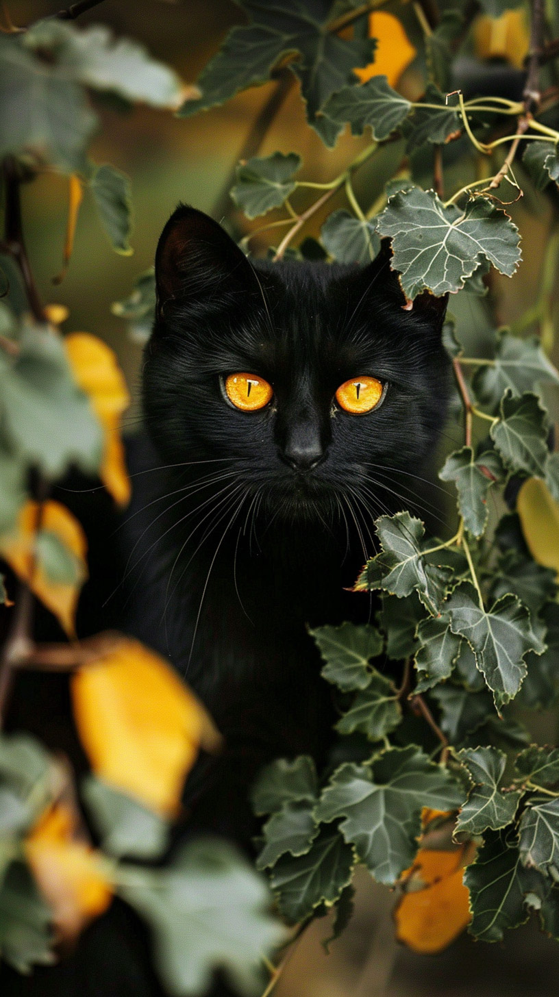 free black cat images perfect for iPhone and Android