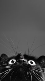 high-resolution black cat pictures for mobile backgrounds