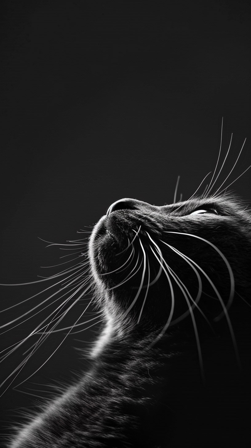 customizable black cat photos for your smartphone