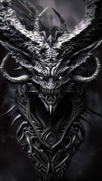 Download Free Black Demon Wallpaper for Android Phones