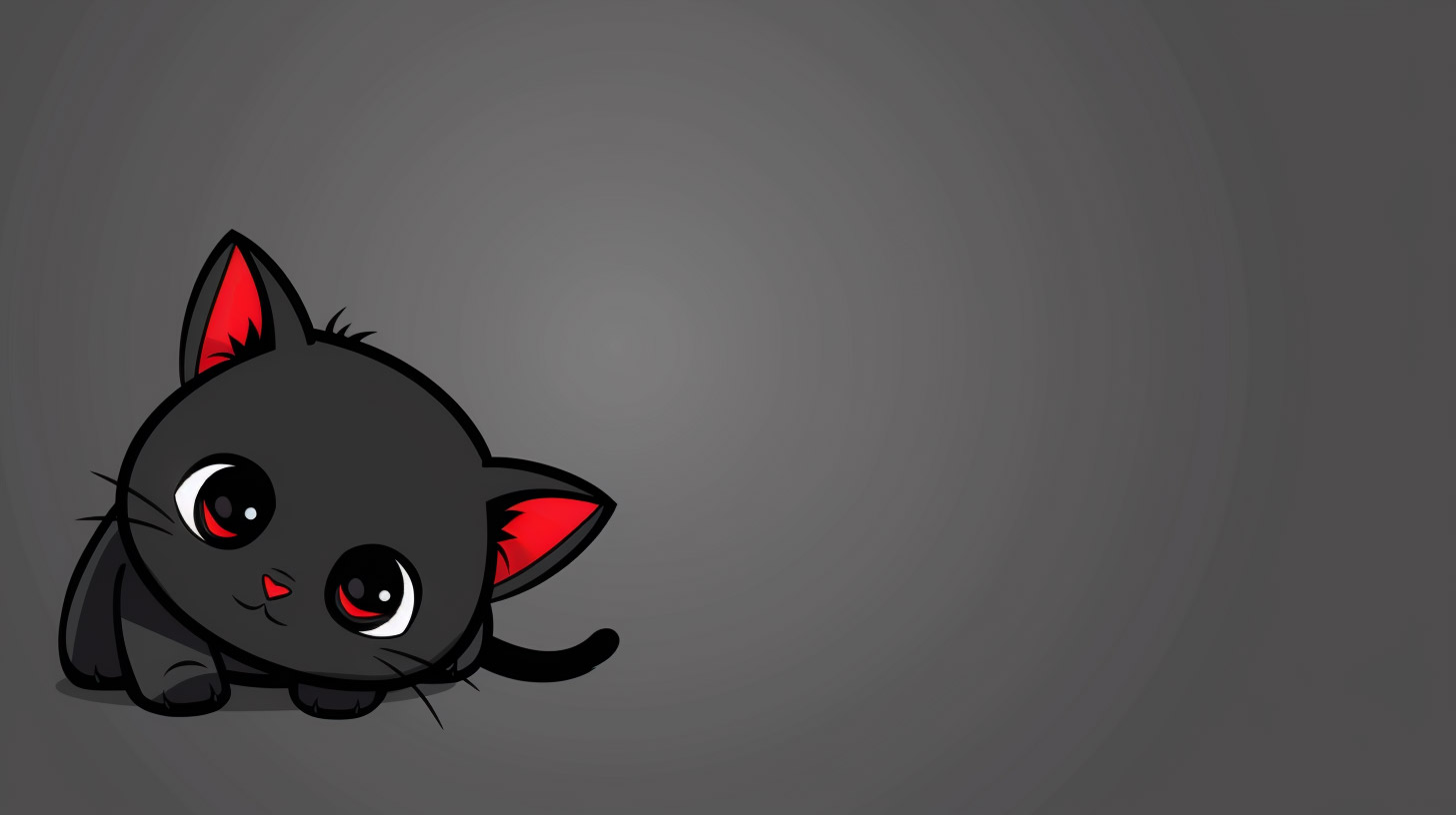 Free Cartoon Black Cat Images for Your PC Wallpapers