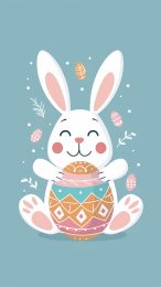 High-Definition Bunny Wallpaper for Easter on Android