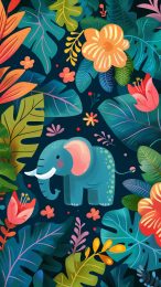 Explore Cartoon Elephant Pictures for Android and iPhone