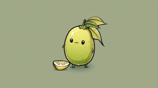 Engaging Cartoon Lemon Digital Backgrounds for All Screens