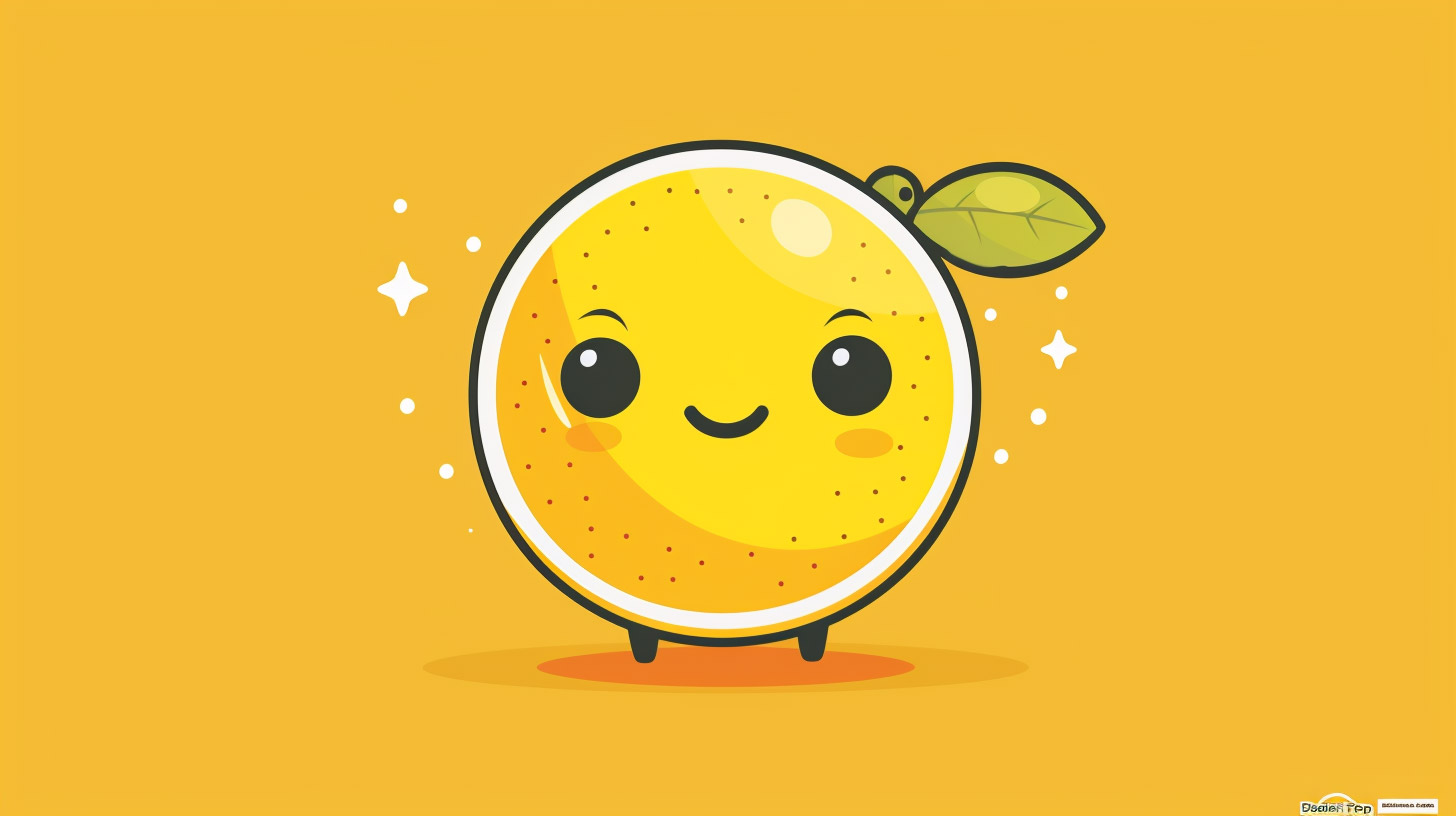 Playful Lemon Themed Free Wallpaper for Desktop Use