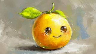 Dynamic Cartoon Lemon HD Wallpaper for Creative Spaces