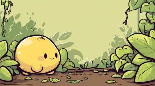 Cartoon Lemon Desktop Background to Brighten Your Day