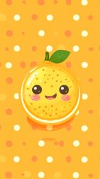 Get Unique Cartoon Lemon Wallpapers for iPhone Download