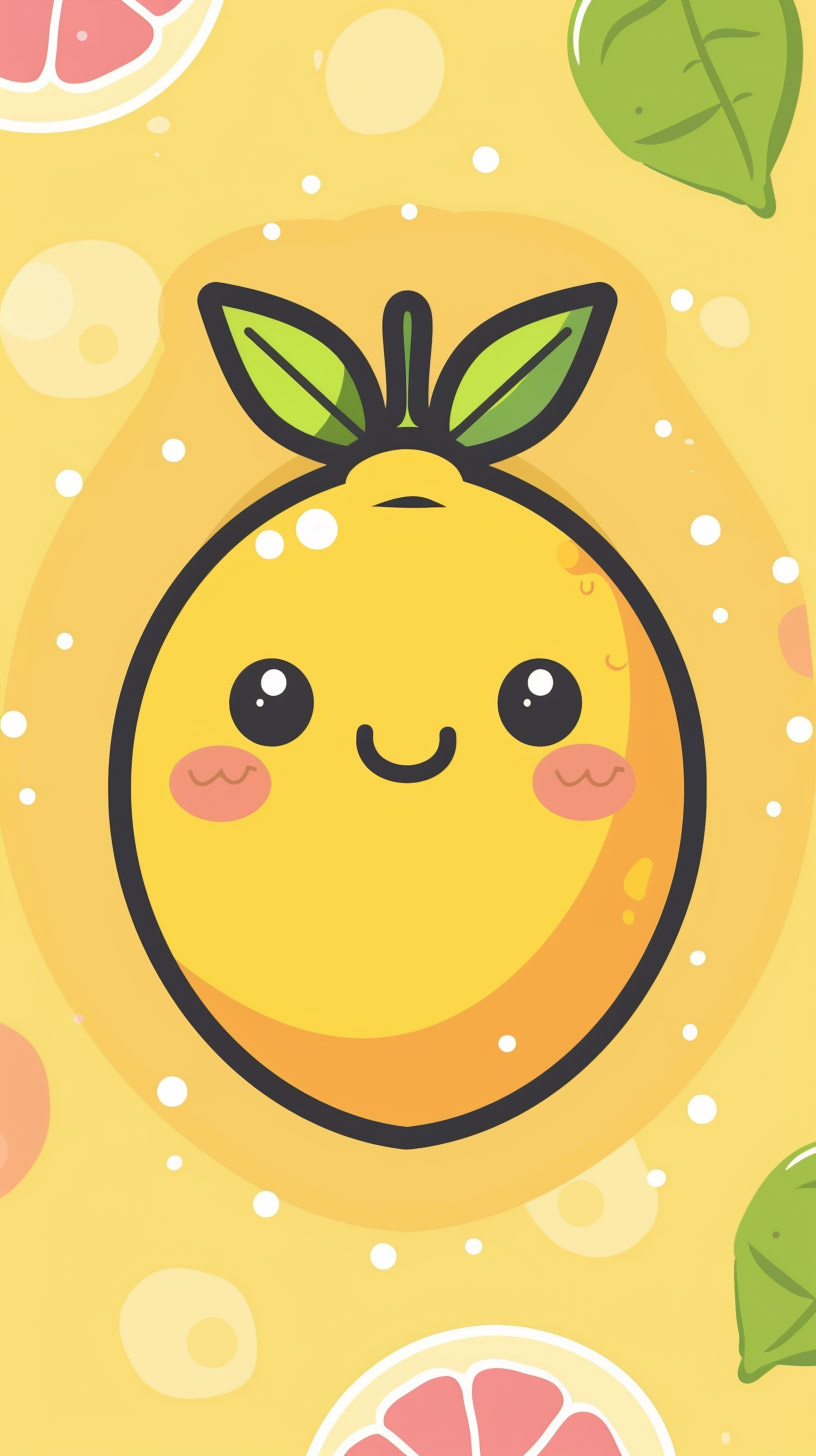 Cute Cartoon Lemon Pictures - Free for Mobile Use