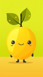 Download Fun Cartoon Lemon Wallpapers for Android Devices