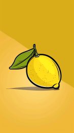 HD Cartoon Lemon Photos for Your iPhone Home Screen