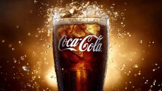 Ultra HD Coca-Cola Themed Digital Background for PCs