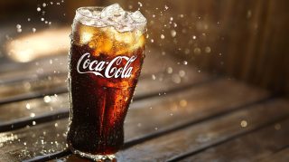 Creative Coca-Cola Ad Concepts: 16:9 Digital Background Photos