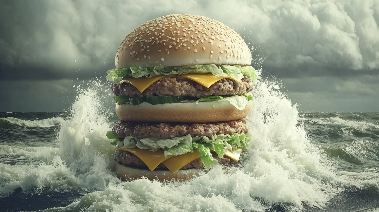 AI-Enhanced Images of Classic McDonald's Campaigns