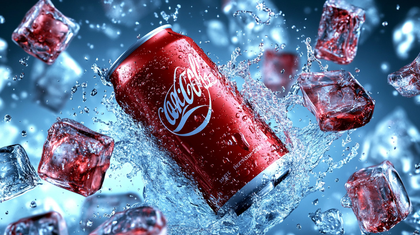 Creative 1920x1080 Wallpapers of Iconic Soda Designs