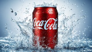 Coca-Cola Inspired Digital Background for Your Screen