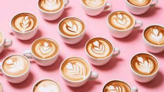 AI-Generated Coffee Aesthetic Wallpaper for Free