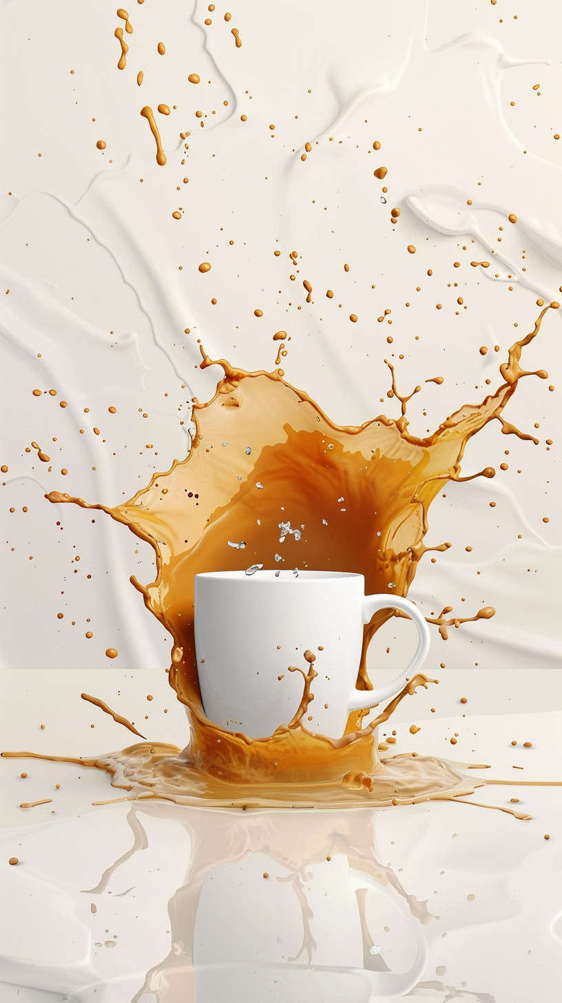 Stylish Coffee Cup Wallpaper: Perfect for Your iPhone