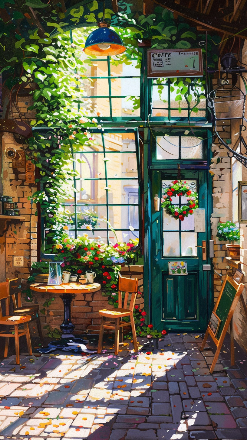 Coffee Shop Vibes: HD Wallpapers for Android Phones