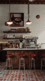 Coffee Shop Photo Backgrounds for Stylish Mobile Screens