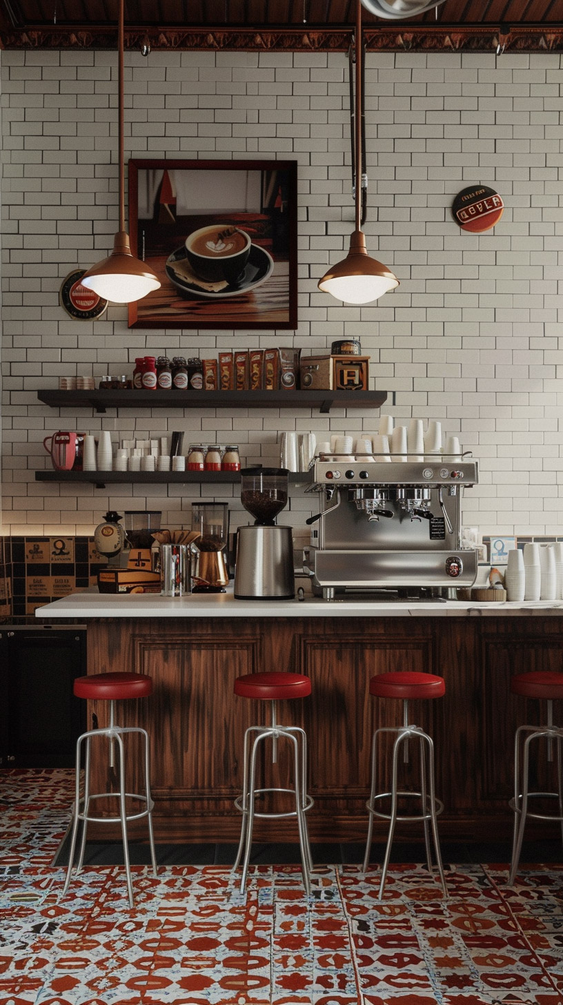 Coffee Shop Photo Backgrounds for Stylish Mobile Screens