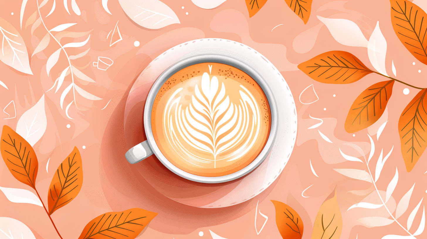 Digital Background: Coffee Aesthetic Images in 4K