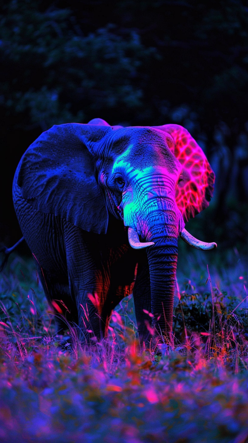 Colorful Elephant HD Images for All Cellphone Models