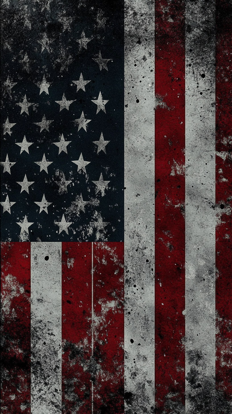 High-Definition American Flag Picture for Samsung Phones