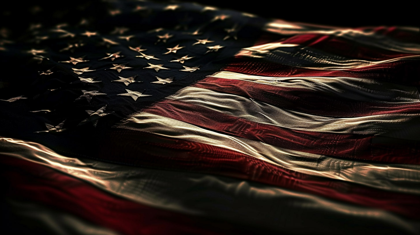 American Flag Eagle Wallpaper for 1920x1080 Displays