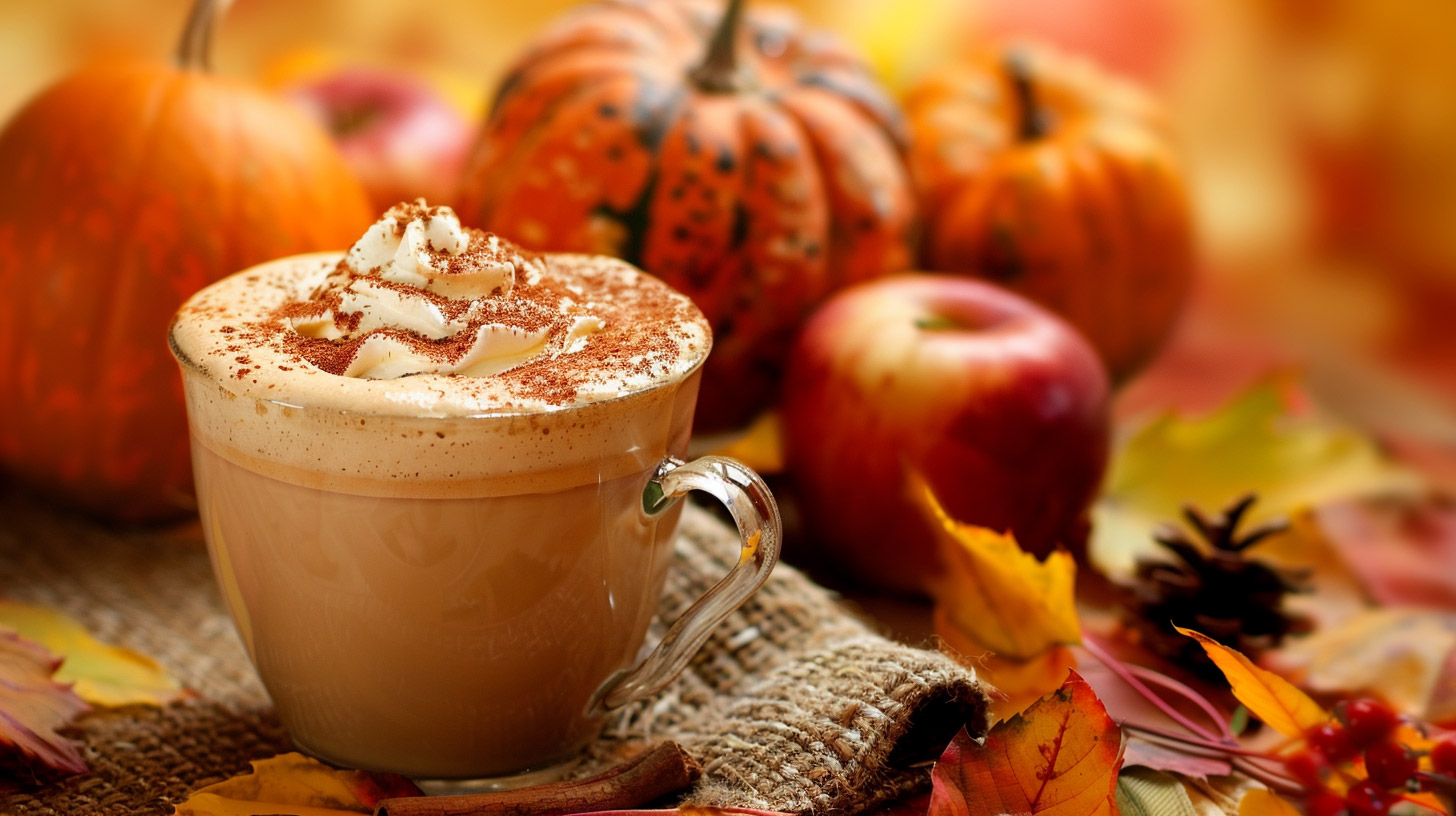 Free Wallpaper for Desktop: Fall Coffee Vibes