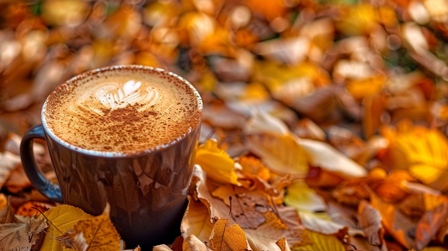 HD Pics: Cozy Fall Coffee Digital Backgrounds