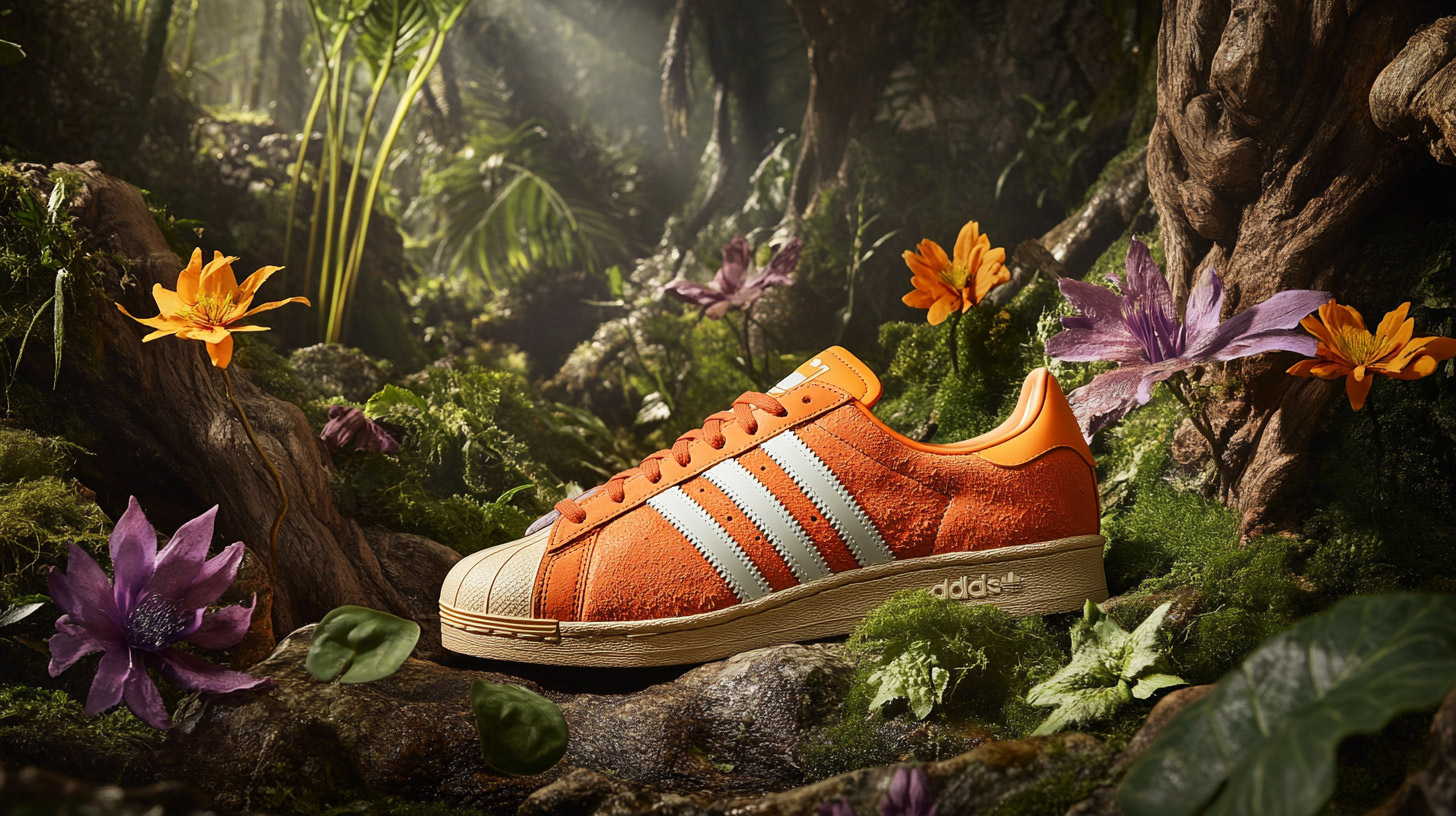 AI Wallpaper Inspiration: Creative Adidas Shoe Concepts