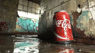 AI-Generated Wallpaper: Unique Coca-Cola Designs in 4K