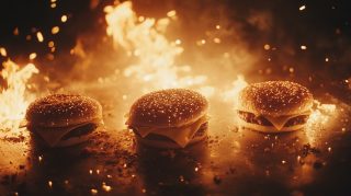 Eye-Catching McDonald's Burger Pics for Digital Campaigns