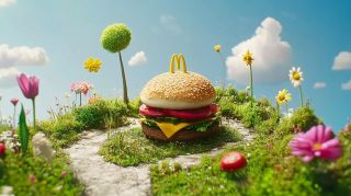 Modern McDonald's Ads Featuring AI-Generated Imagery