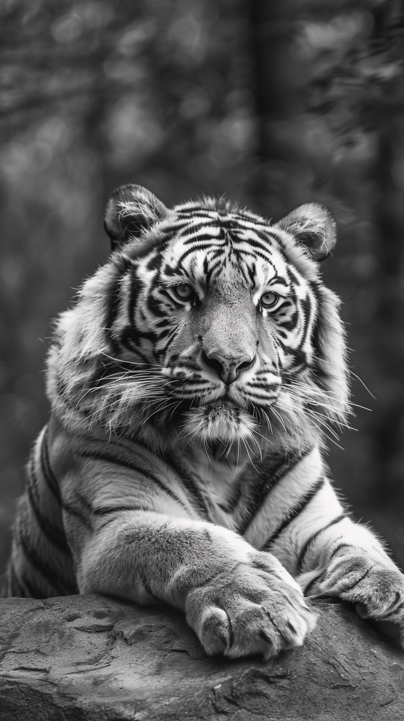 Stunning HD Images of Cute Tiger for Mobile