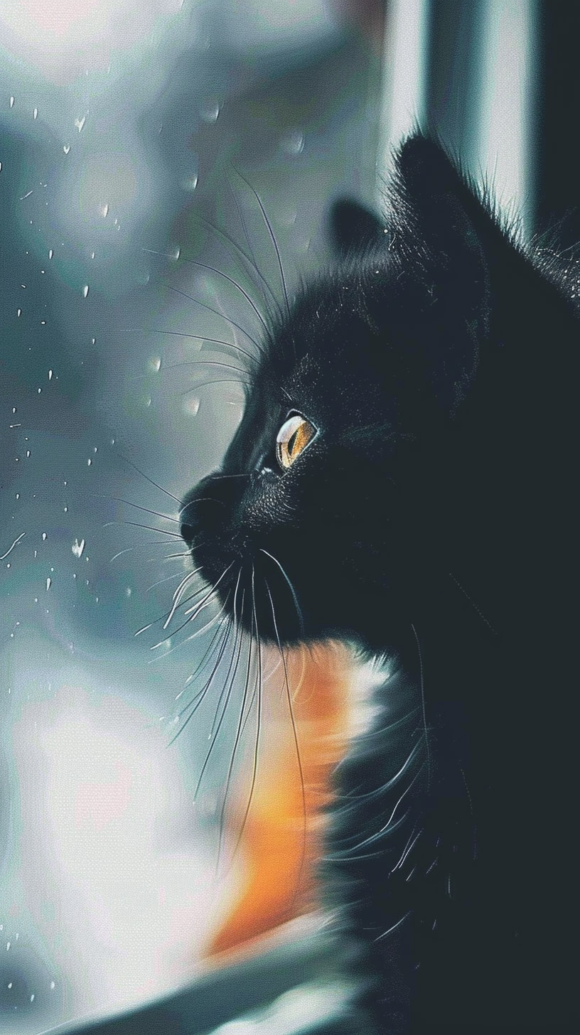 Charming Black Cat Images: Perfect for Your Phone