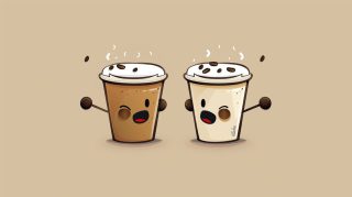 Cute Coffee Wallpaper for Ultra HD Aesthetic Lovers