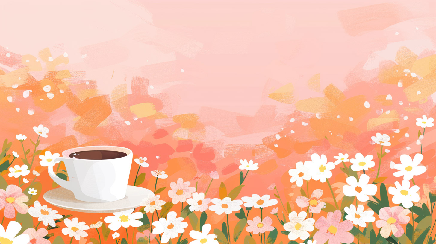 Free HD Wallpaper of Adorable Coffee Designs