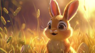 Brighten Your Desktop with Free Easter Bunny Wallpaper