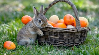 Charming Cute Easter Bunny Wallpapers for PC