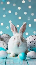 Adorable Easter Bunny Photos for Android Mobile Wallpaper