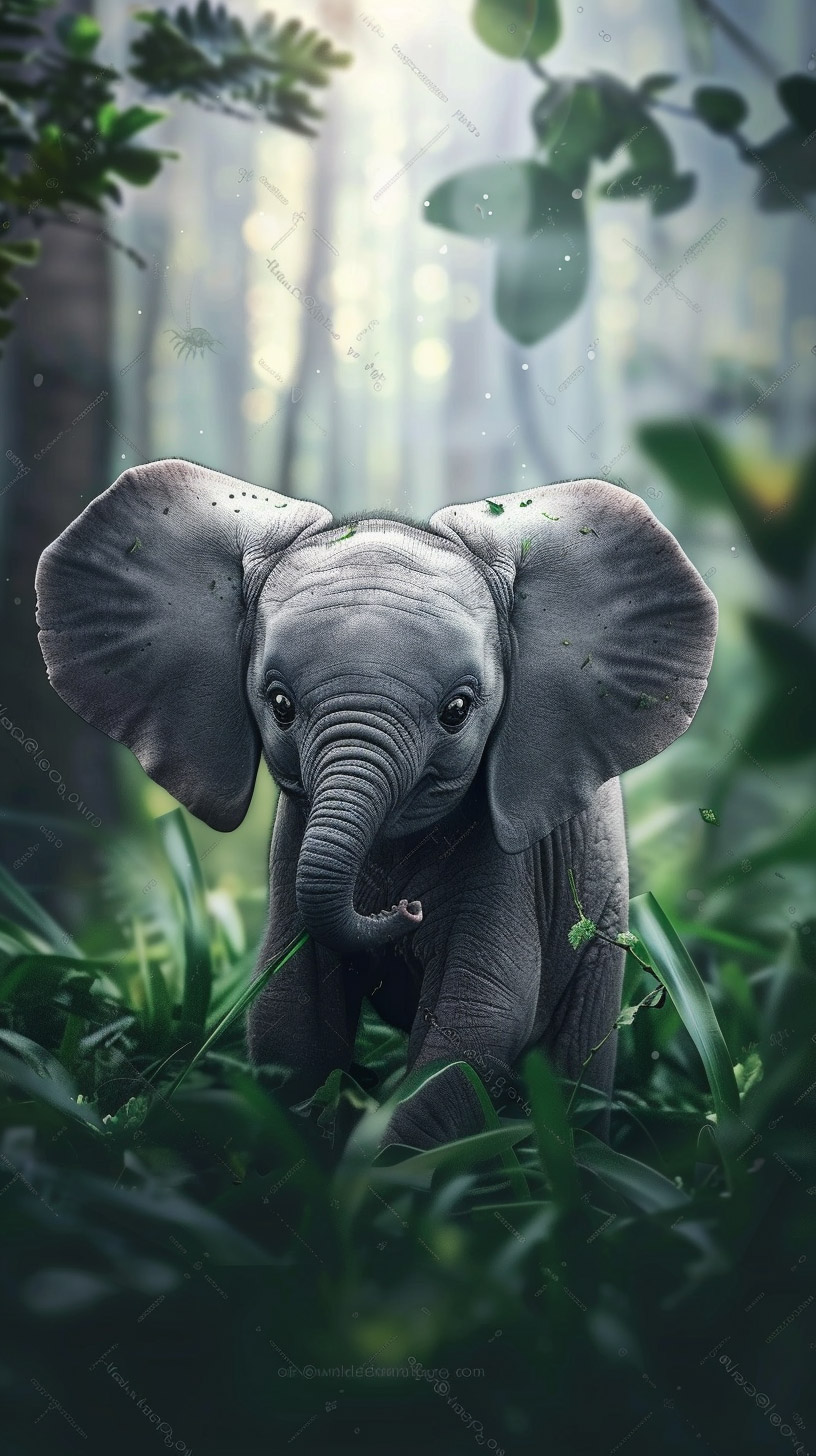 Whimsical Elephant Phone Images for Samsung and iPhone