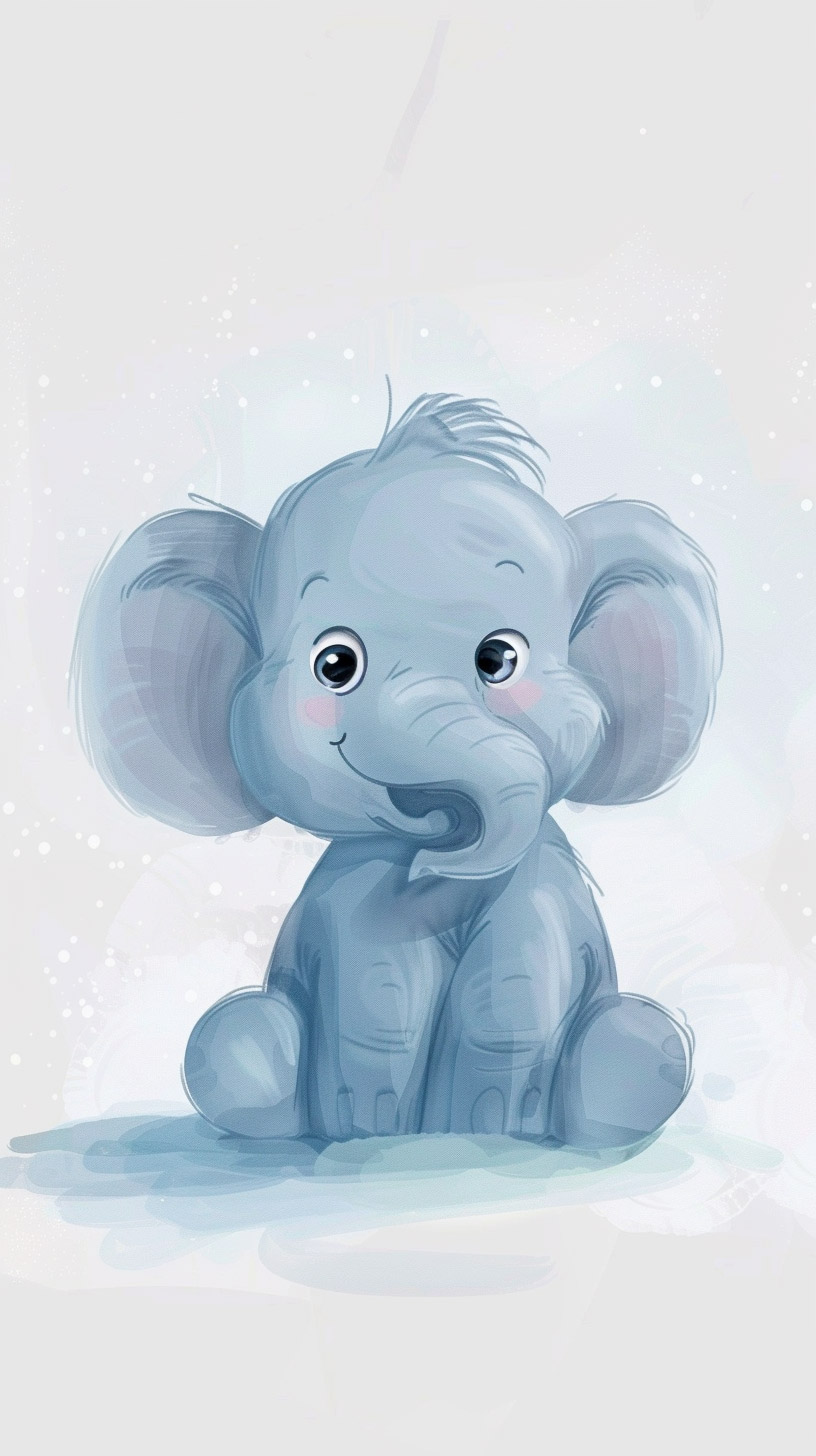 Experience Nature with Cute Elephant HD Mobile Wallpapers