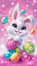 Free HD Easter Bunny Wallpaper for Smartphones