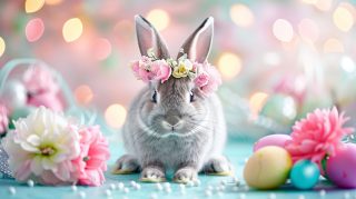 Free 1920x1080 Easter Bunny Wallpapers for Girls