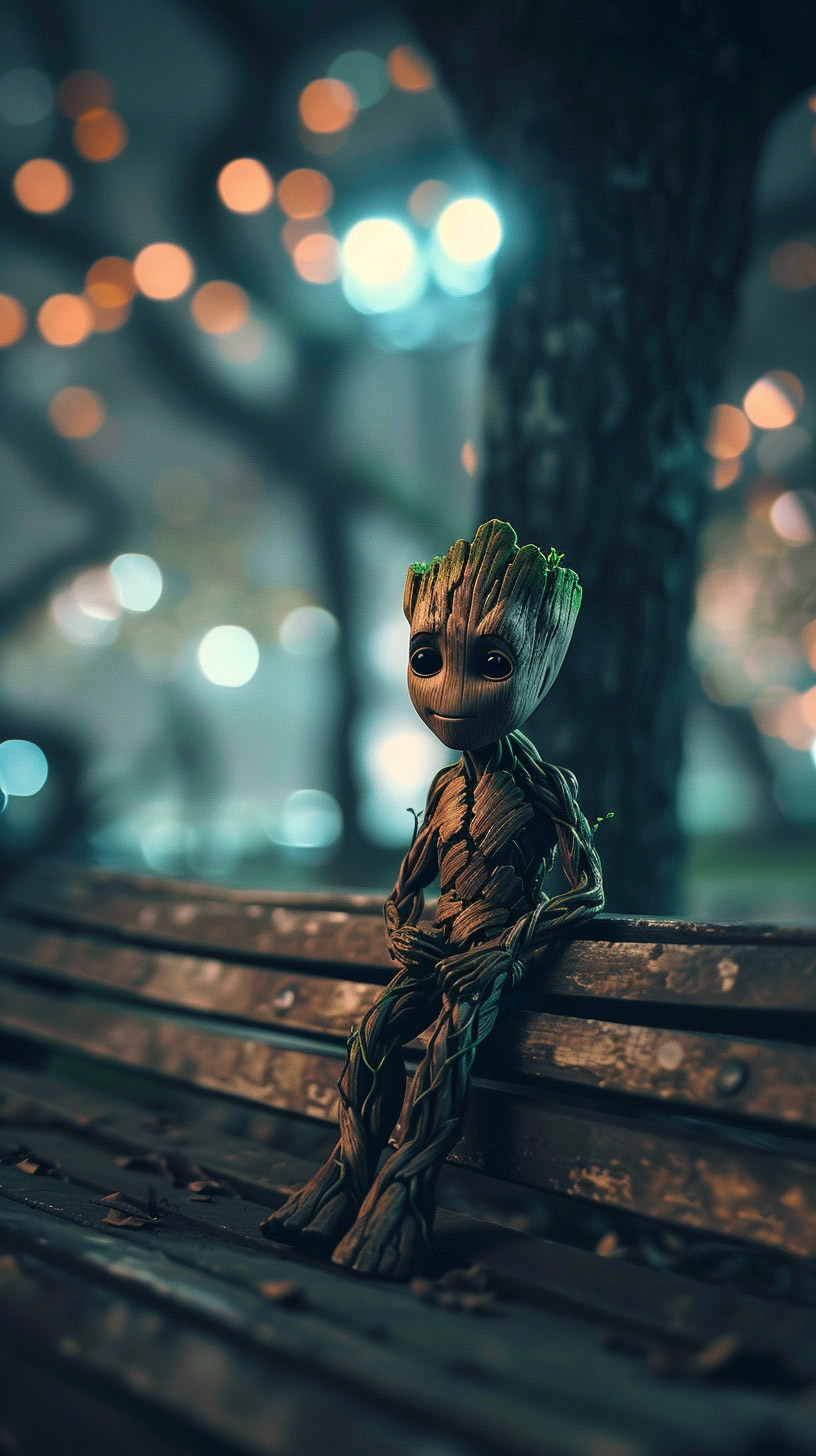 Captivating I Am Groot Mobile Wallpaper for All Models