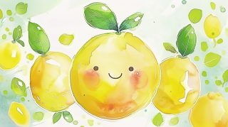 Free AI Wallpaper Featuring Adorable Lemons in Ultra HD