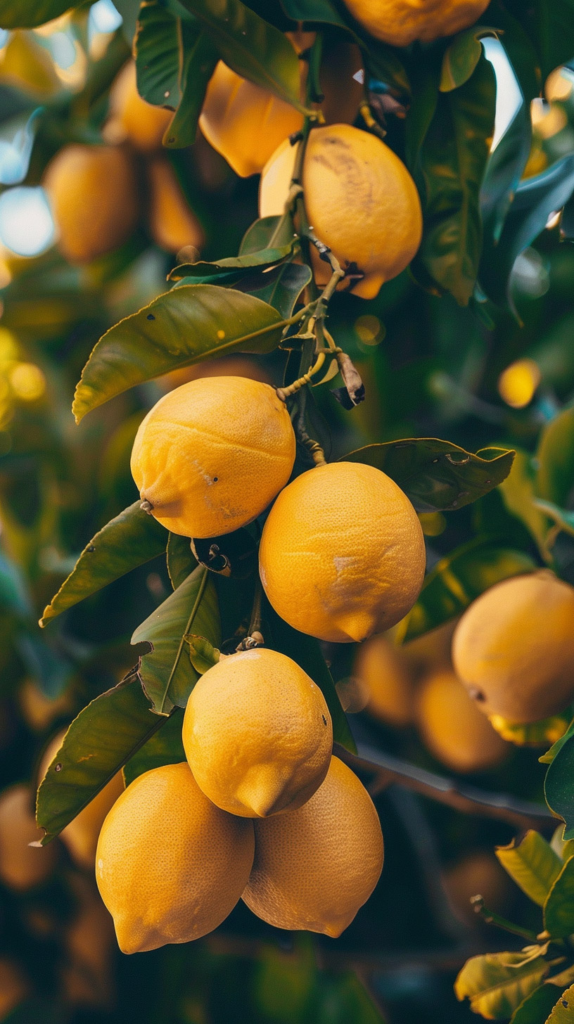 Vibrant Lemon Wallpapers for iPhone and Android Users